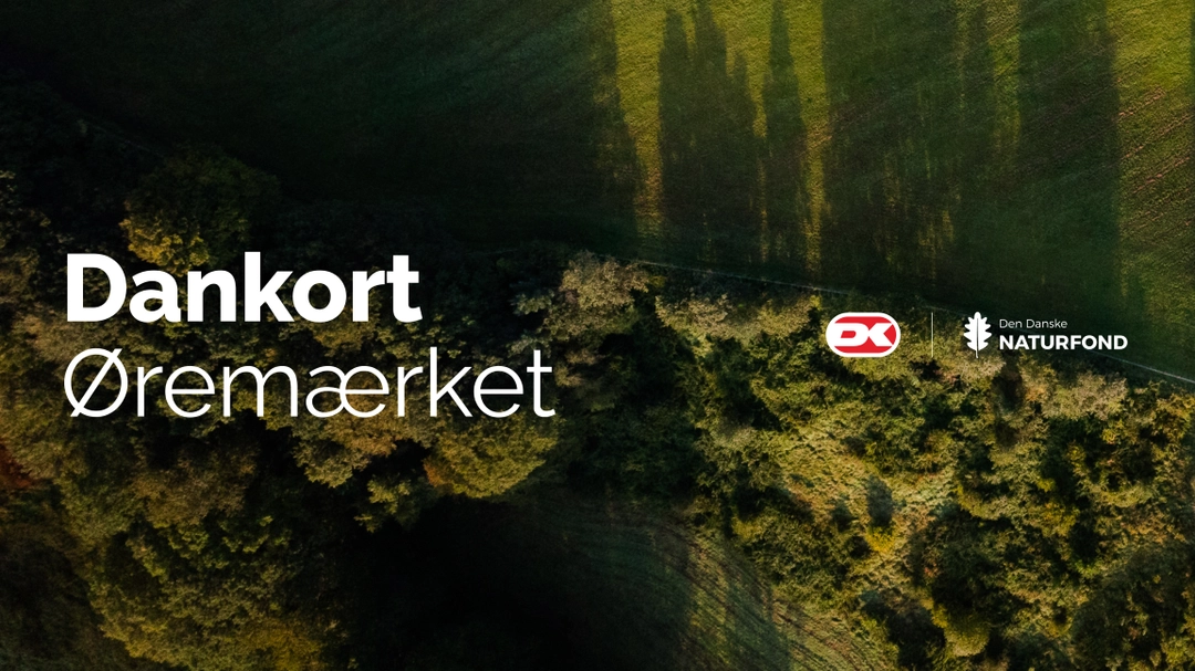 Dankort - øremærket - natur