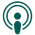 Apple podcast logo
