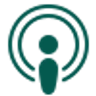 Apple podcast logo