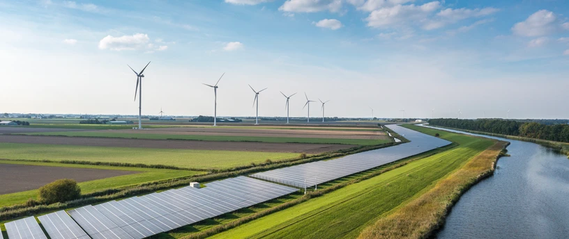 Investering i alternativ engergi som sol- og vindkraft