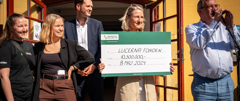 10,3 millioner krone til Lucernafonden