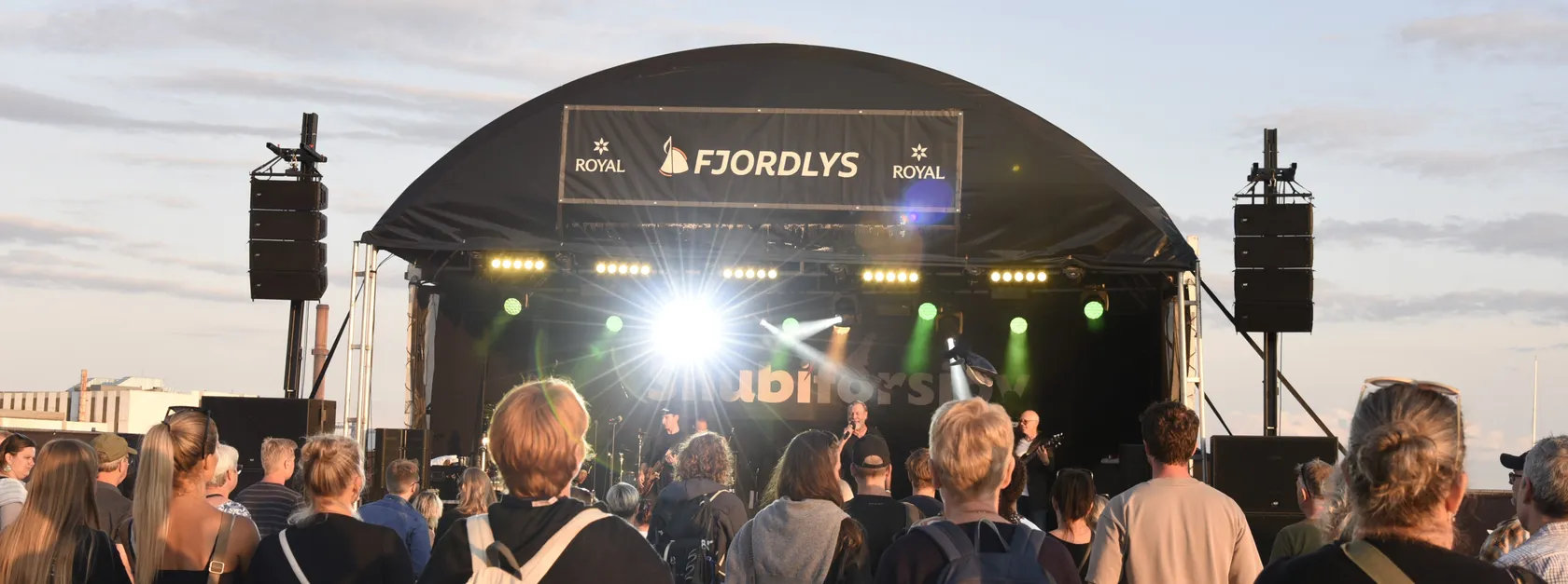 Scenen ved Fjordlys Festival