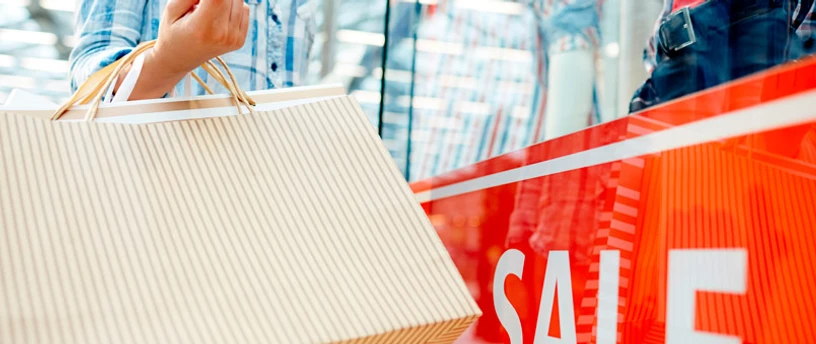 shopping under udsalg